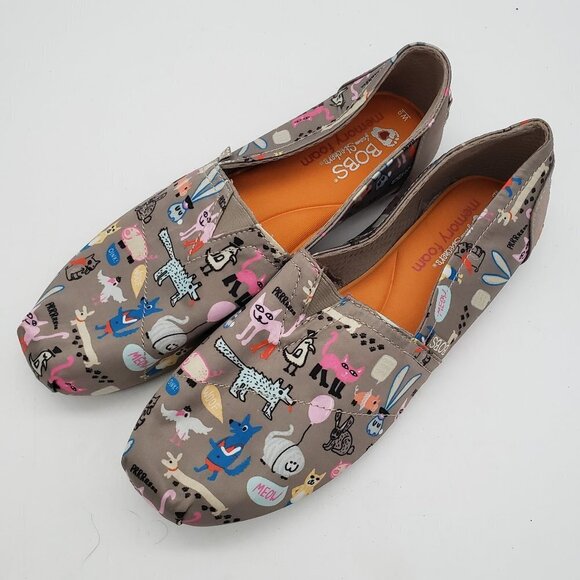 Skechers Shoes - BOBS Animal Shoes Cats Dogs Foxes Bunnies Birds Women's Size US 9 EU 39